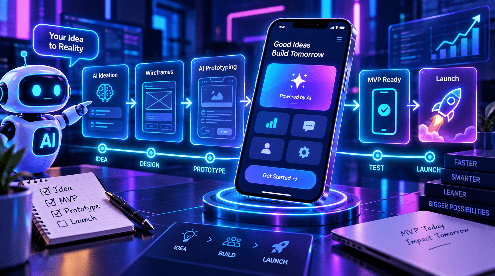AI-Powered Rapid Prototyping and MVPs