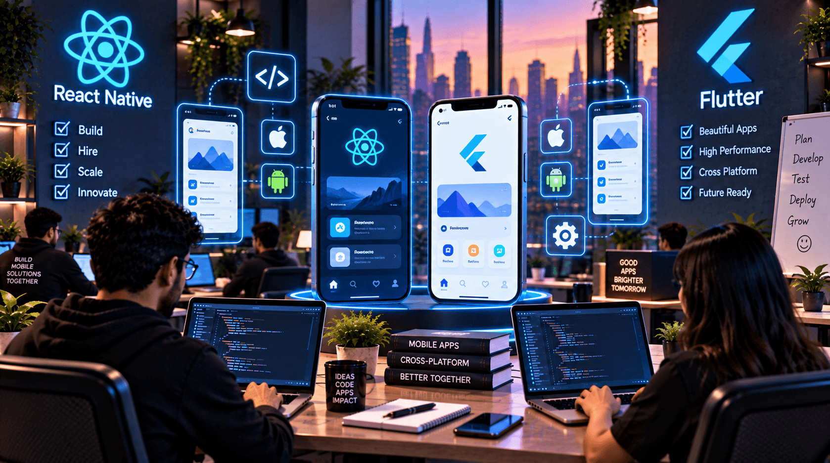React Native & Flutter Developers