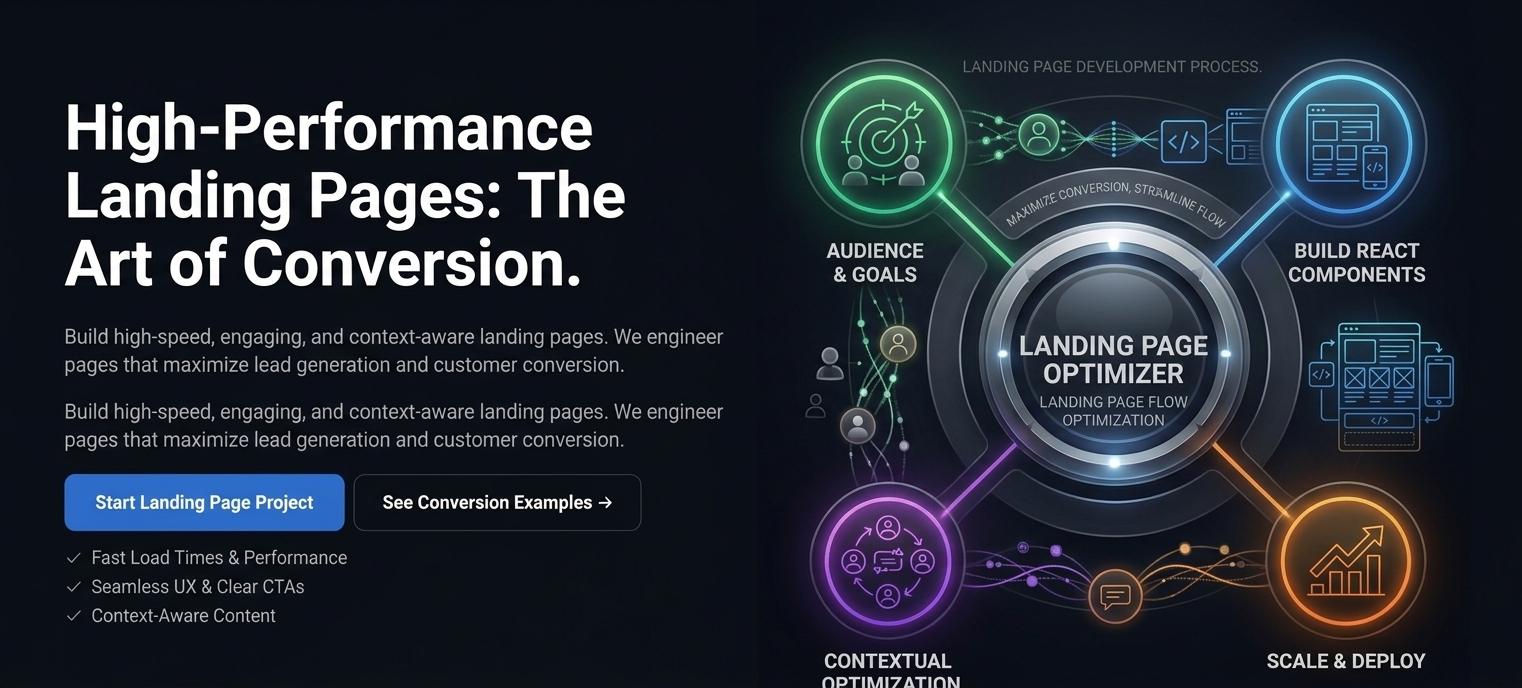 Landing Page Development