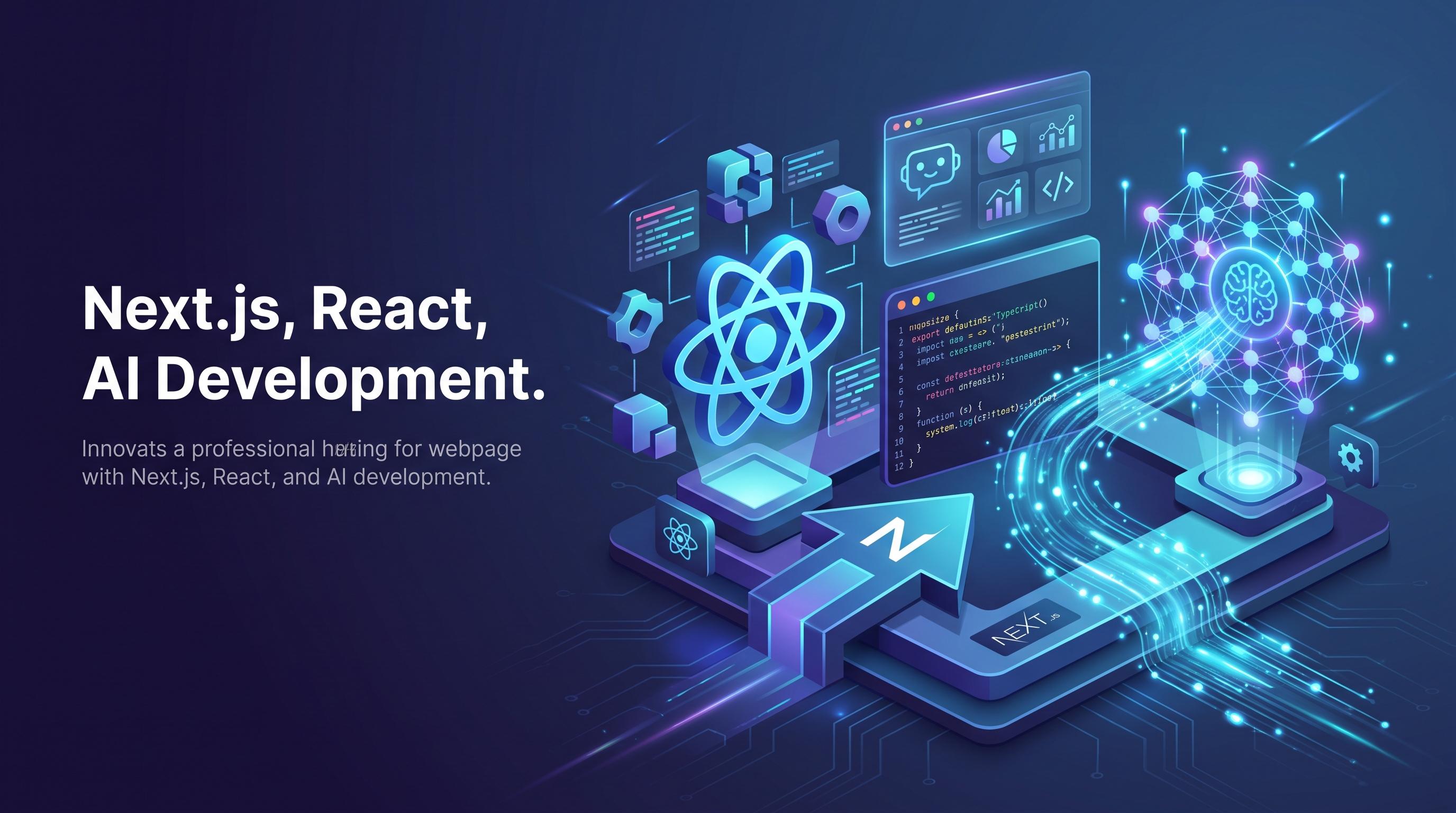 Next.js & React Development with AI Features