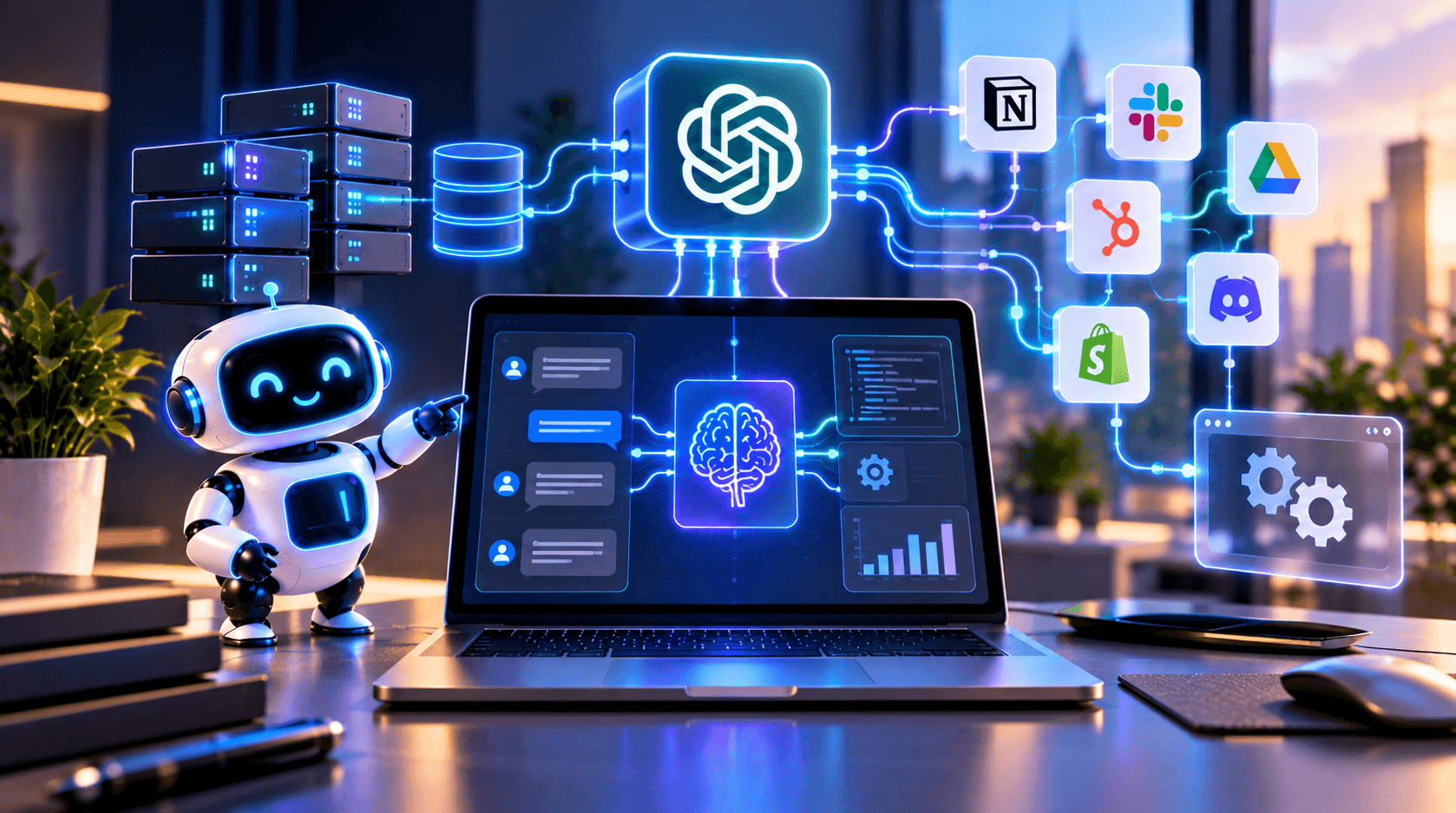 Custom LLM and API Integration into Legacy Systems