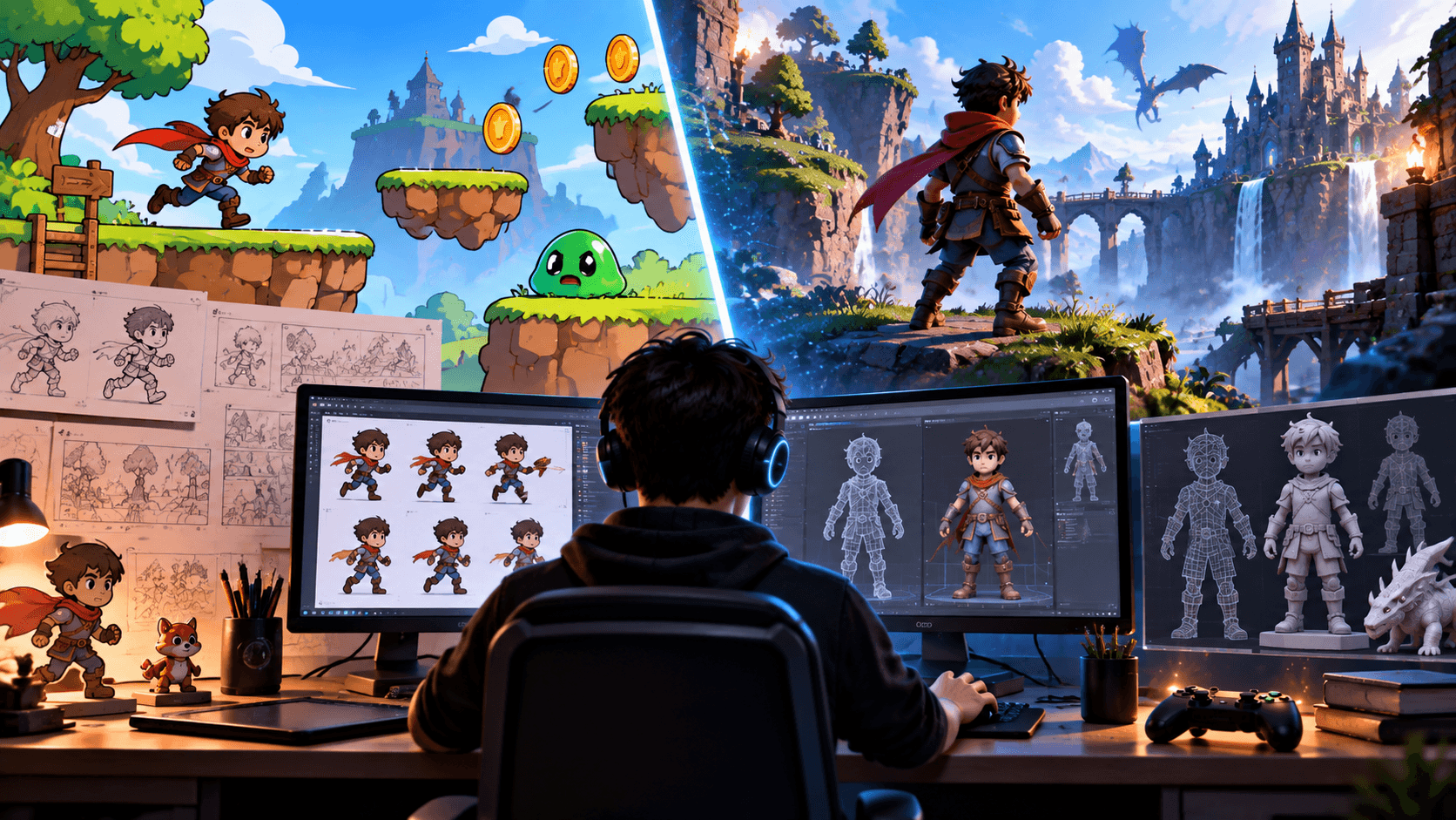 2D & 3D Game Development